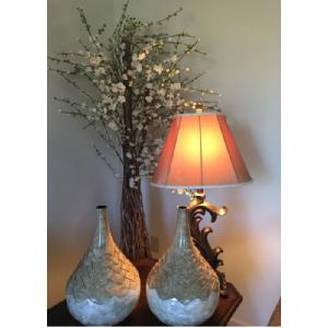 Isha Wired Capiz Shell Vase Image